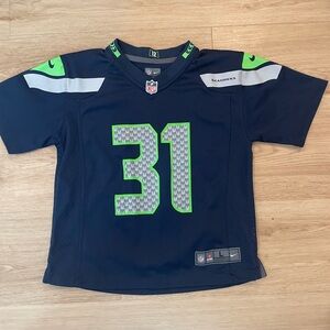 Nike nfl Seattle sweahwaks jersey youth L size 7